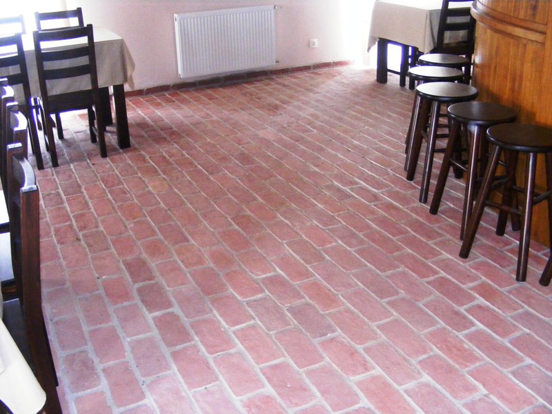 rusztikus szeletelt t�gla �tterem