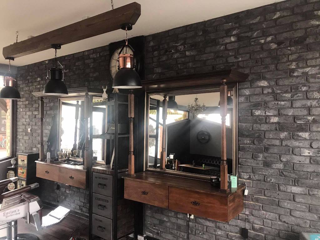 fekete feh�r sz�rke t�gla t�glaburkolat loft vintage