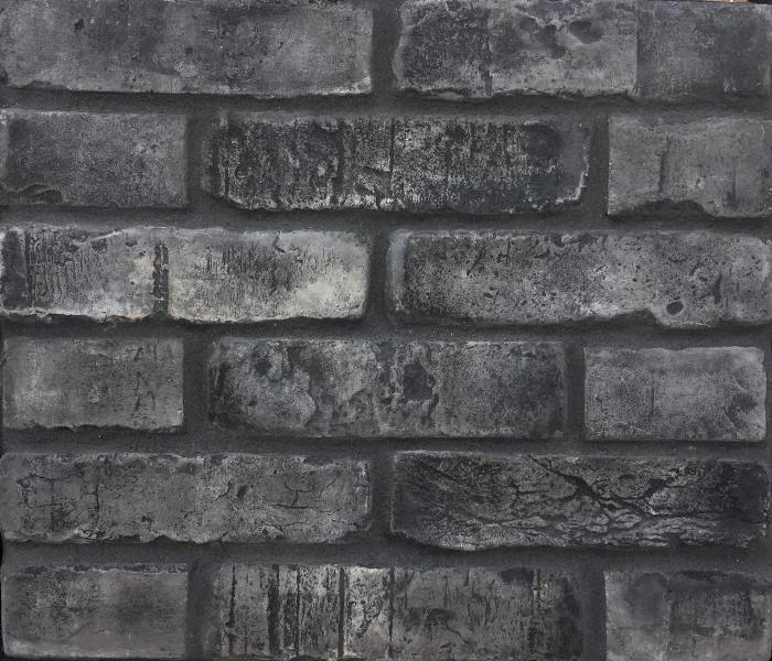 rusztikus k�ls� szeletelt t�gla vegyes loft vintage sz�rke s�t�t