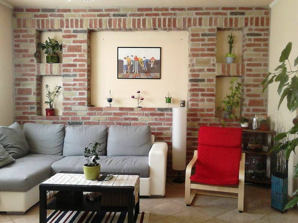 Rusztikus t�glabburkolat vegyes