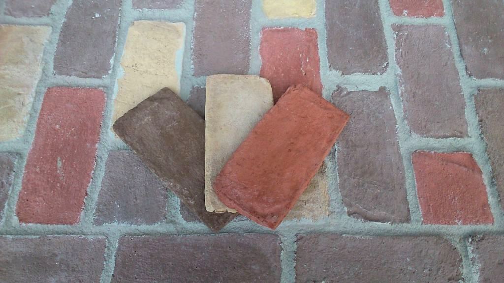 Rusztikus vegyes j�r�lap terasz burkolat