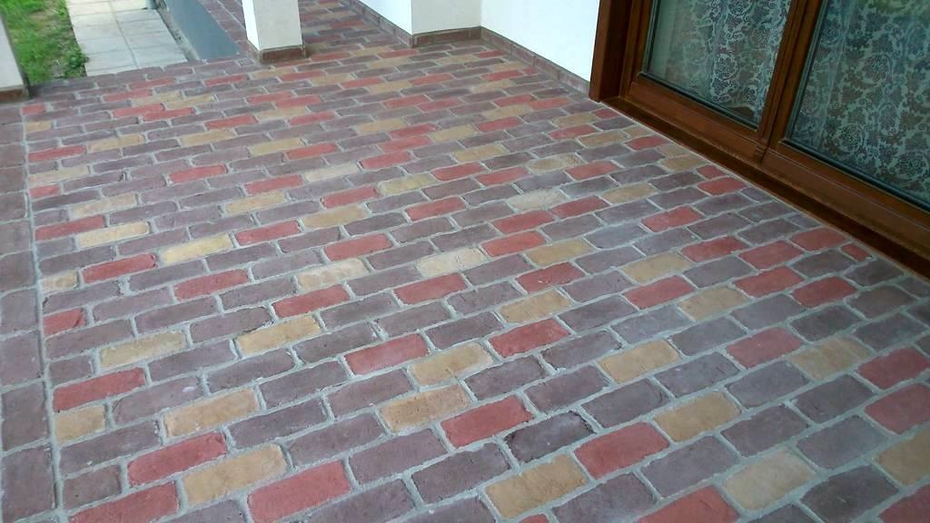 rusztikus t�gla j�r�lap fagy�ll� vegyes �szilomb