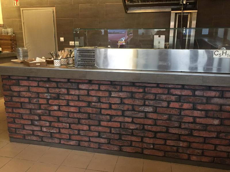 rusztikus k�ls� szeletelt t�gla vegyes lof vintage v�r�s