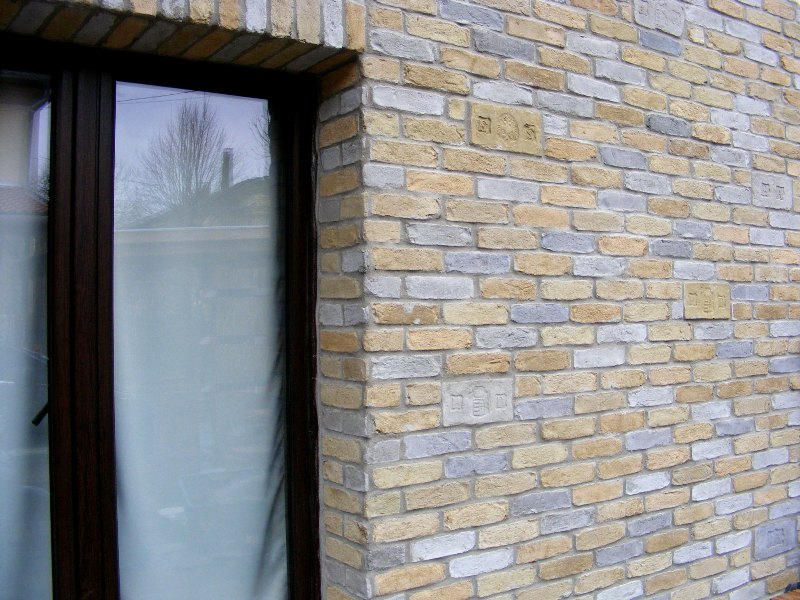 Szeletelt t�gla Rusztikus s�rga sz�rke