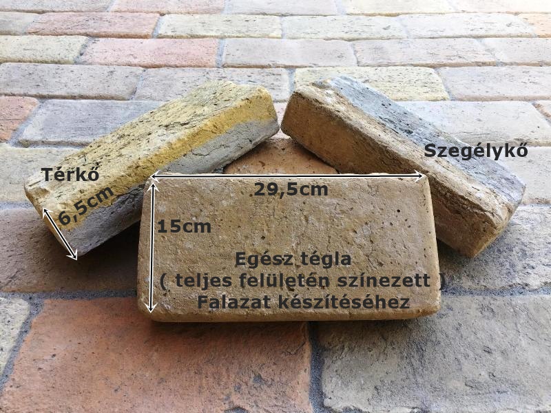 rusztikus nagym�ret� t�gla t�rk�