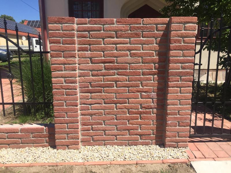 Rusztikus nagym�ret� betont�gla zsaluk�